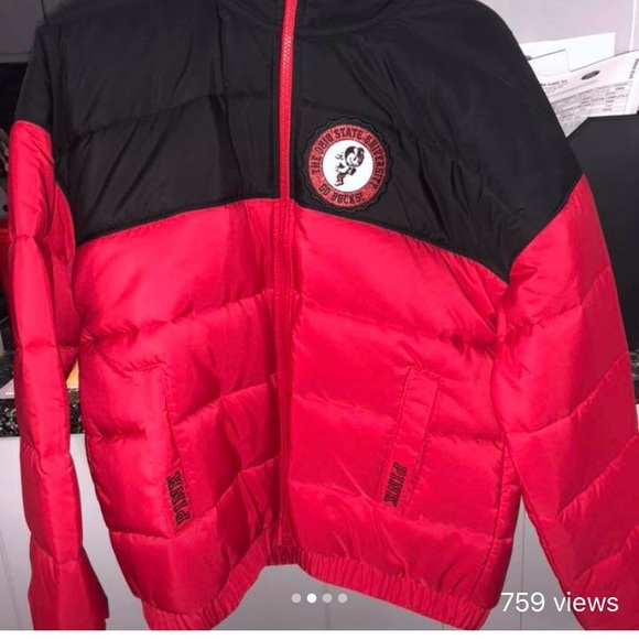 Victoria secret Ohio State jacket - Picture 2 of 4
